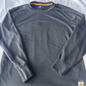Carhartt Men's Black Long Sleeve Under Shirt